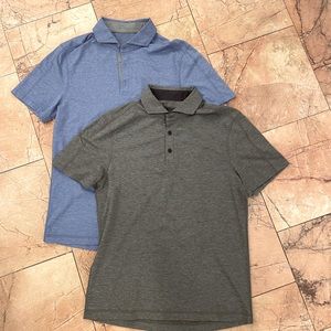 2 lululemon mens polos size M